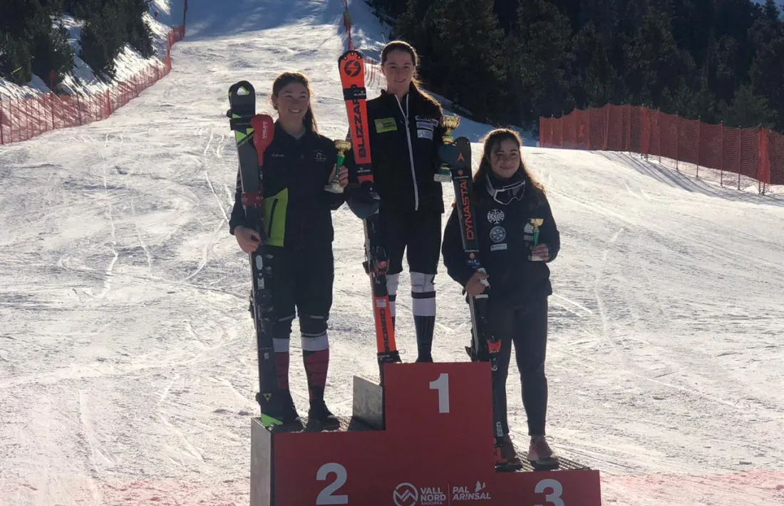 Iria Medina, primera a Pal.