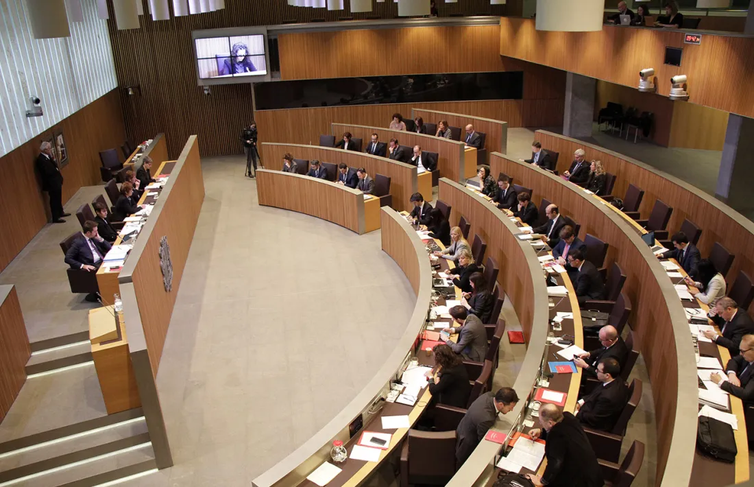 Una sessió del Consell General.