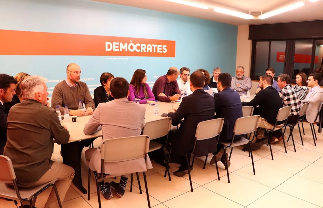 El comitè executiu de Demòcrates s'ha reunit avui per primera vegada aquest any.