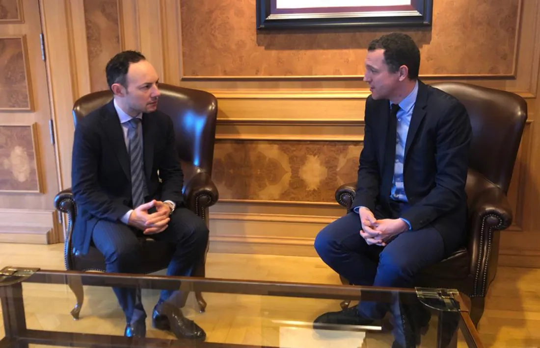 Un moment de la trobada entre Espot i Ordeig