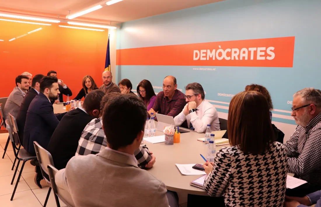 La darrera reunió de l'executiva de Demòcrates.