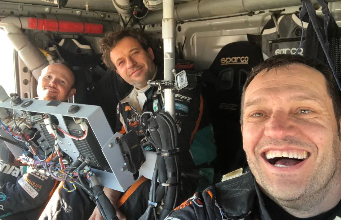 Albert Llovera i el seu equip està a tocar d’arribar a Riyadh.