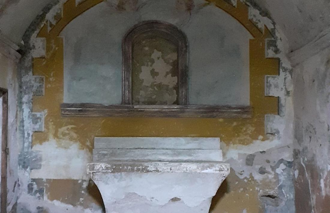 Altar i absis de Sant Antoni.