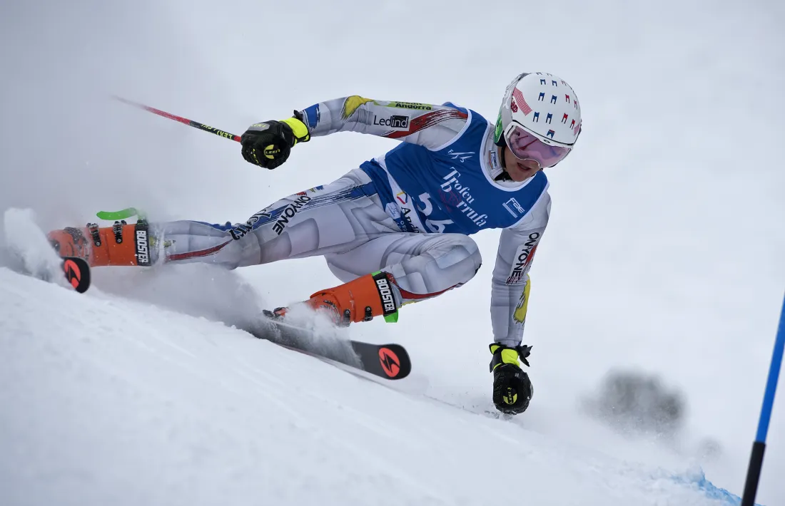 Salvador Cornella es va fer amb la plata en el gegant U14 masculí on va vèncer el francès Maxence Badie.