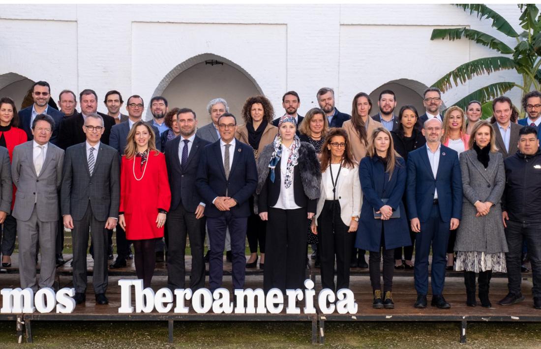 Alguns dels tècnics de Turisme que es troben reunits a Huelva.