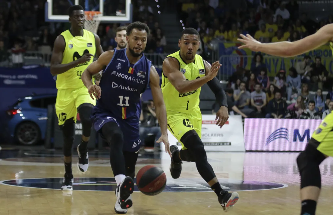 El base del BC MoraBanc Clevin Hannah va anotar set punts i va repartir dues assistències contra el Movistar Estudiantes.