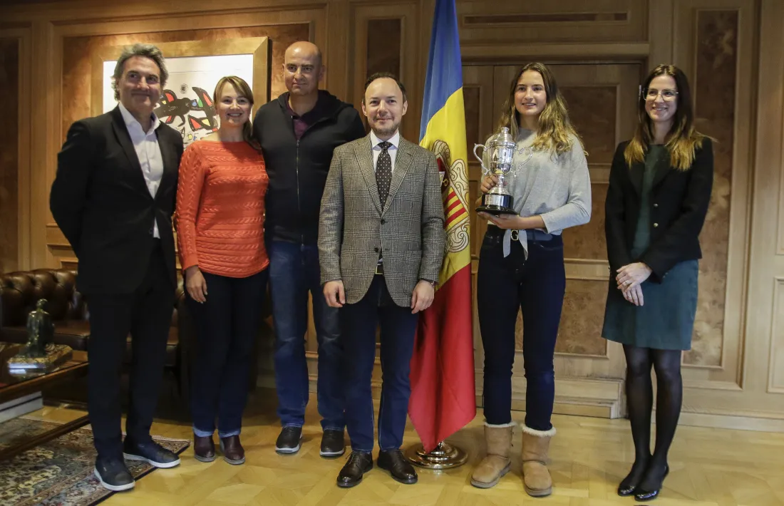 Els ‘escultors’ d’una campiona precoç