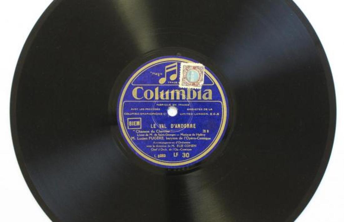 ‘La chanson du chévrier’, de ‘La Val d’Andorre’ (1930).