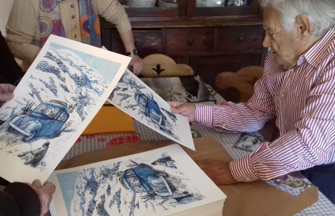 Sergi Mas, en acció: l'edició consta de 250 exemplars numerats i autografiats per l'artista.