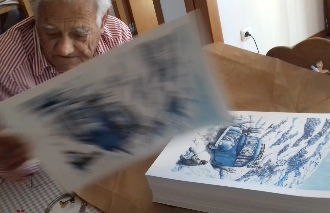 Sergi Mas, en acció: l'edició consta de 250 exemplars numerats i autografiats per l'artista.