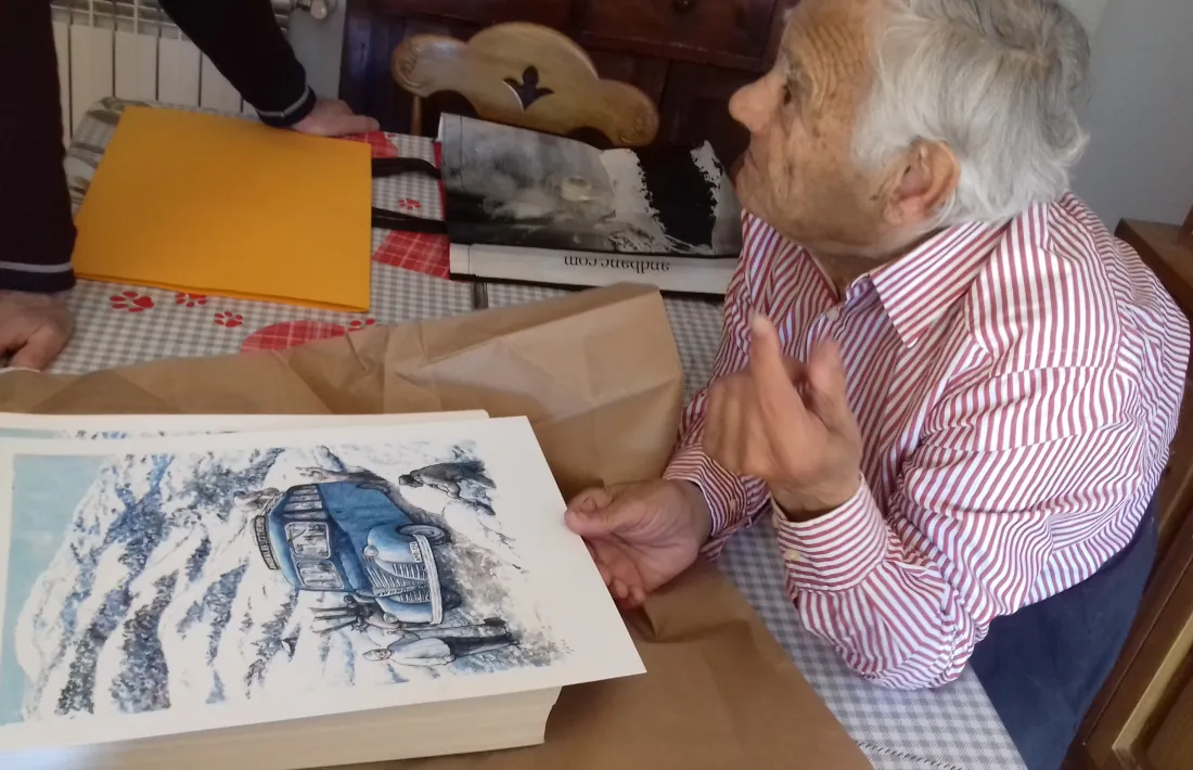Sergi Mas, en acció: l'edició consta de 250 exemplars numerats i autografiats per l'artista.