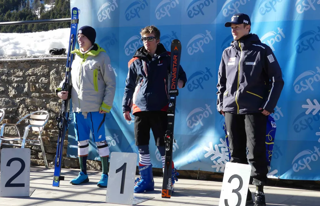 Roger Puig va acabar segon a Espot.