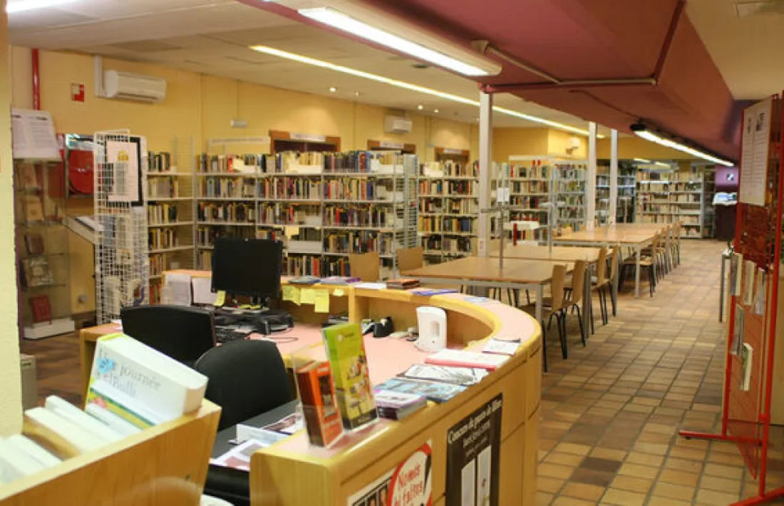 La biblioteca comunal d'Encamp.