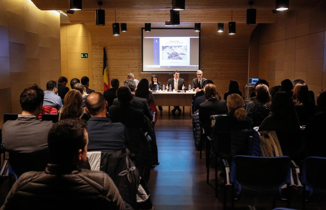 La reunió amb els ciutadans del Pas de la Casa.