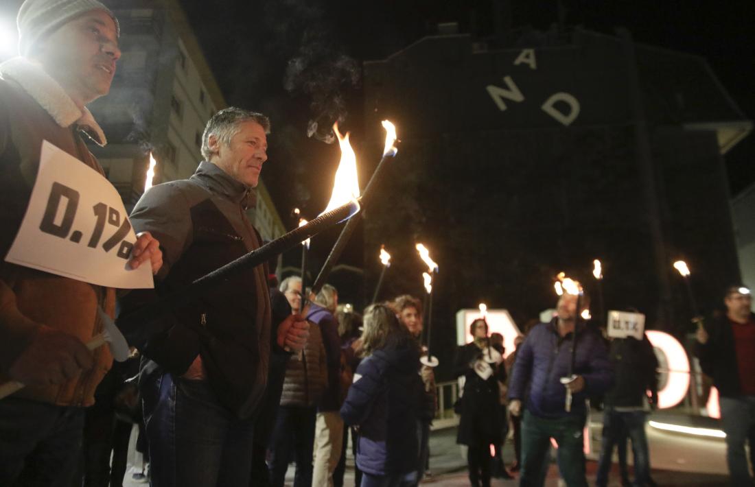 La darrera mobilització dels professors francesos contra la reforma de les pensions.