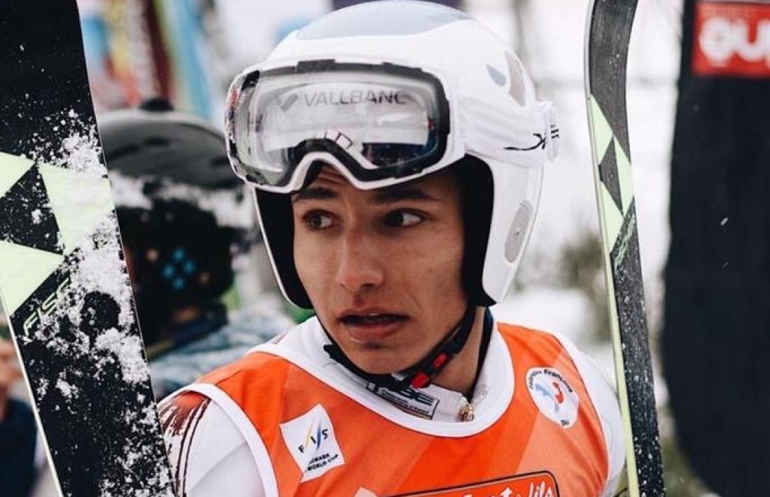 Ian Rodríguez, un jove esquiador que està ben atrapat amb el Telemark.