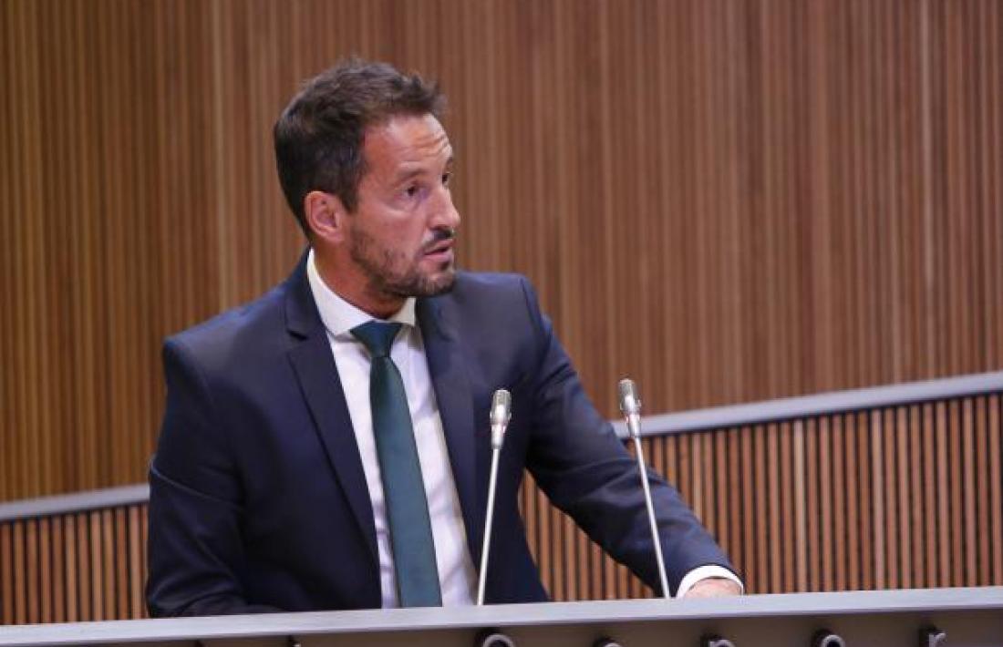 El president del grup socialdemòcrata, Pere López.