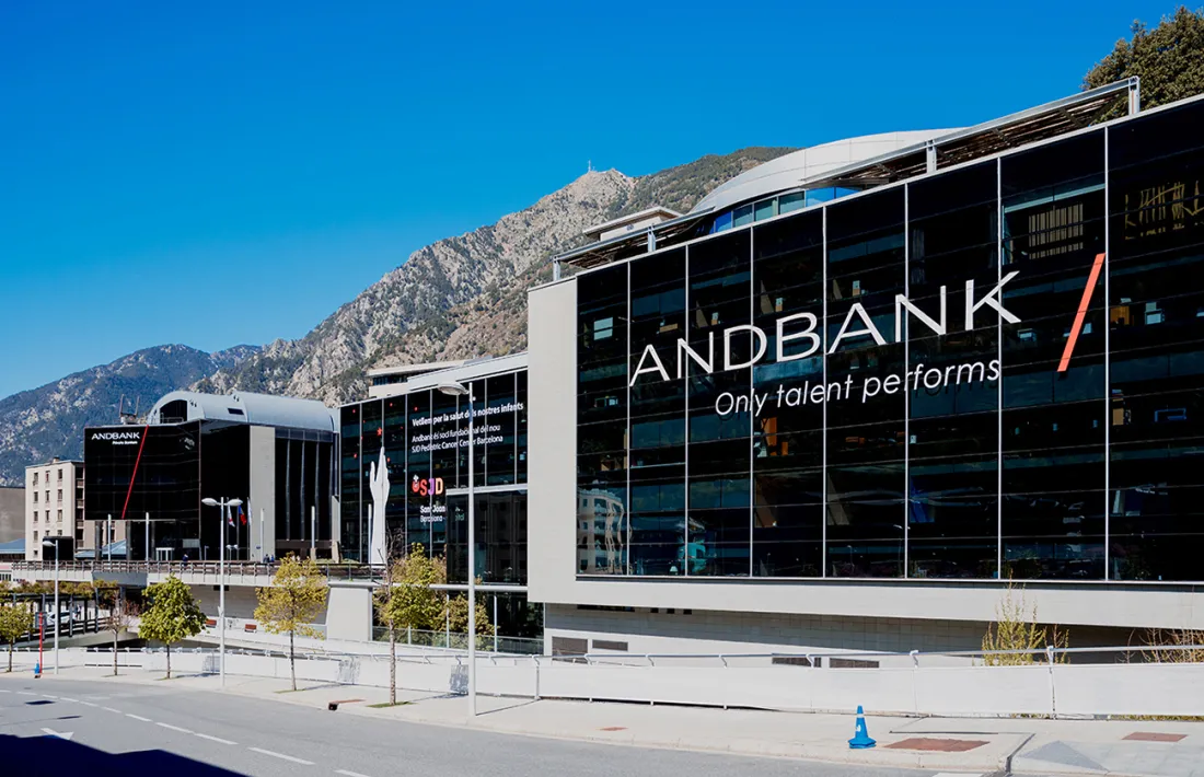 L'edifici d'Andbank.