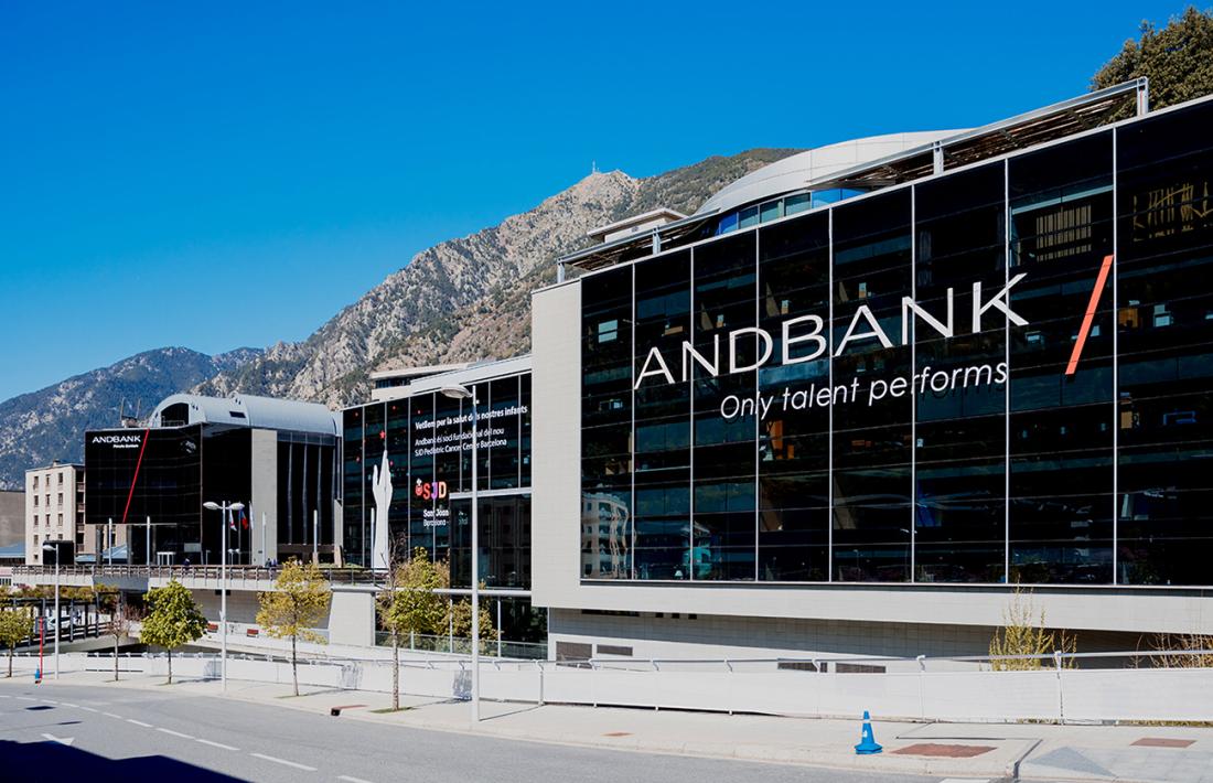 L'edifici d'Andbank.