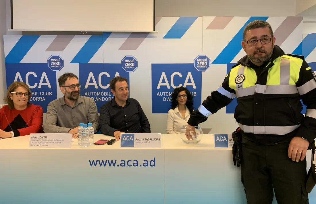 El moment del sorteig.