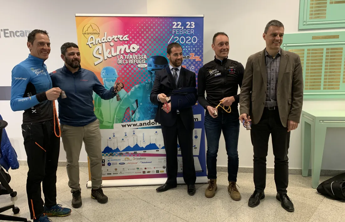 La Sportiva Andorra Skimo es va presentar ahir al Comú d’Encamp.