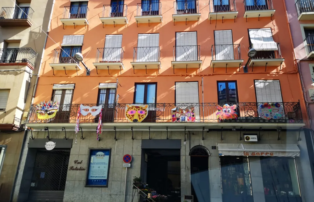 Les màscares de Carnaval estan escampades per tota la ciutat.