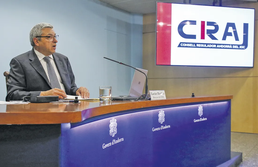 El director del CRAJ, Xavier Bardina, en la presentació del projecte guanyador.