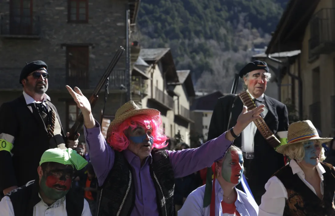 El ‘Judici dels contrabandistes’, que va tenir lloc ahir a Ordino.