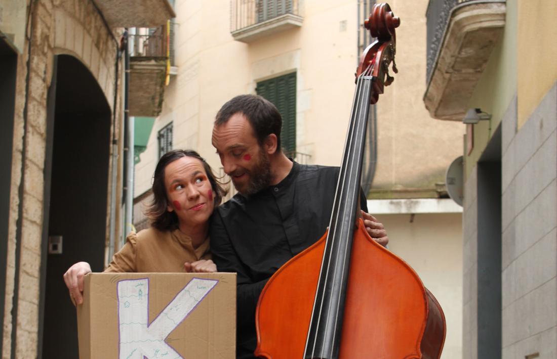 Els protagonistes de l'espectacle 'Kaixes'.