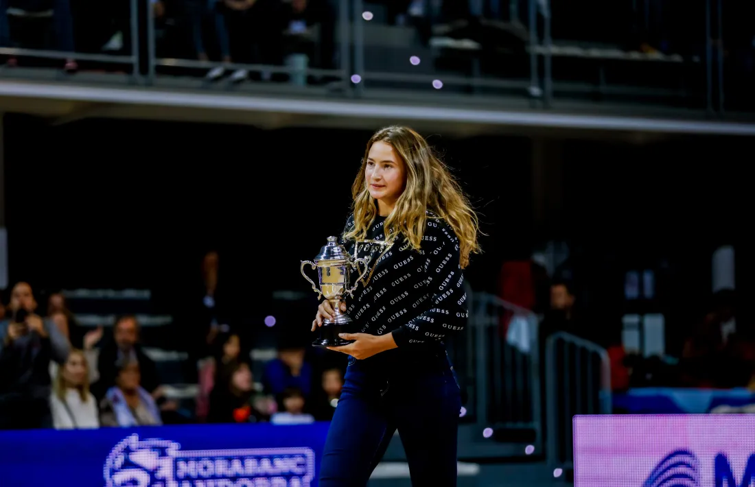  Vicky Jiménez, al Poliesportiu.