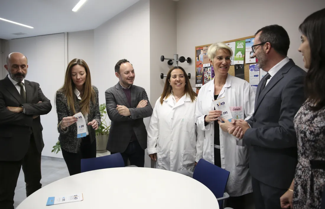 La presentació del SIAD, ahir.