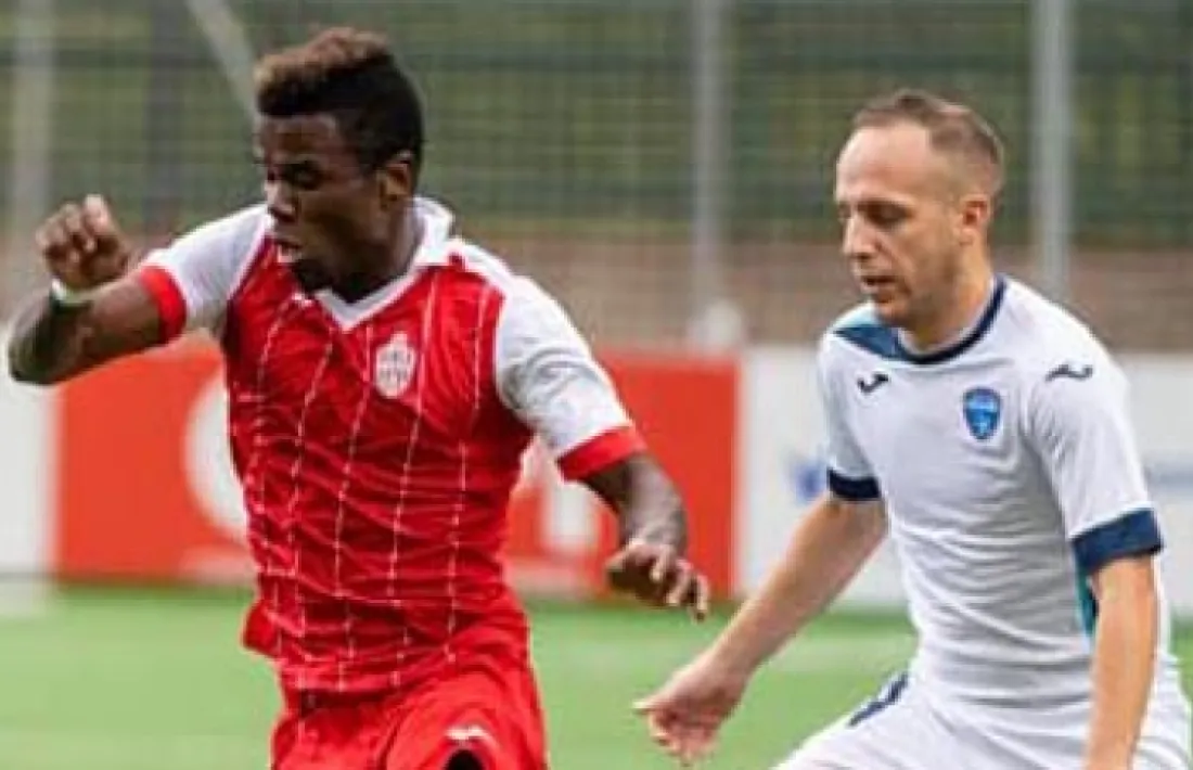 Júnior Kobon, amb la UE Engordany.