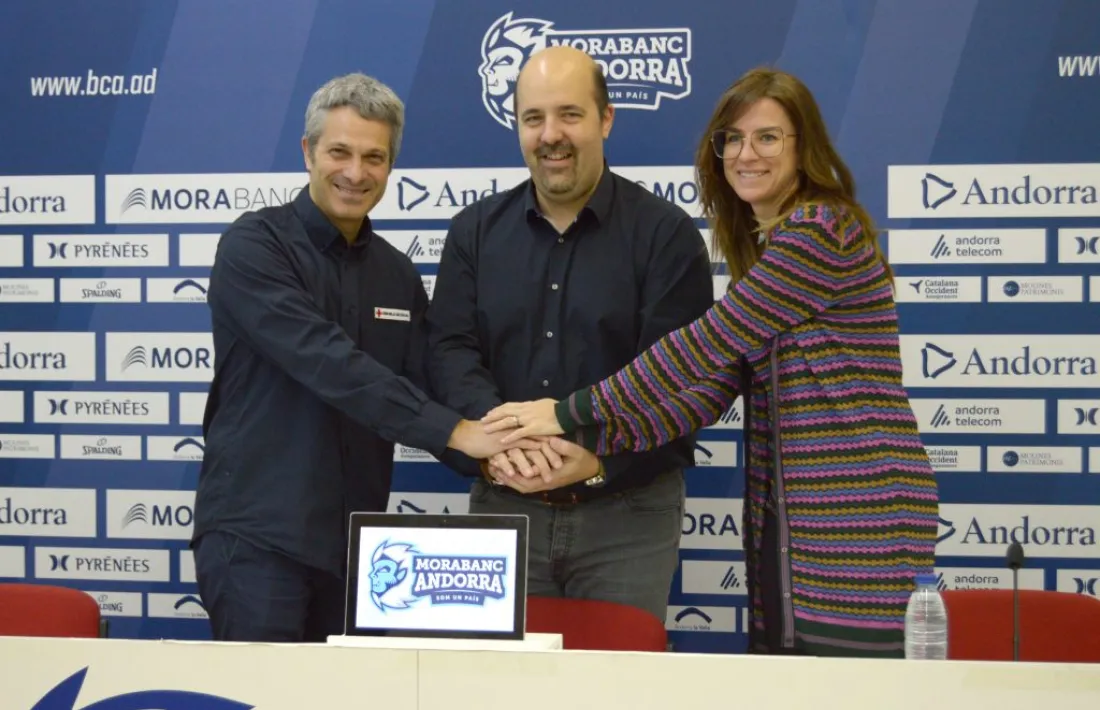 Un moment de presentació de la campanya de donació de sang.