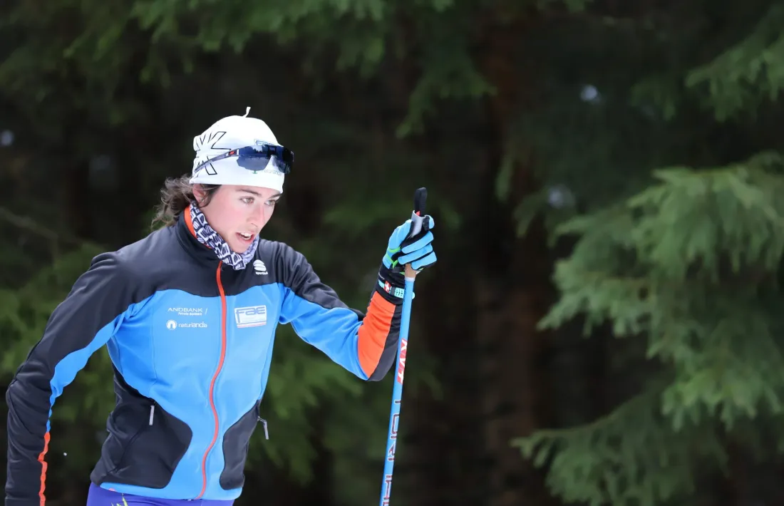 L’esquiadora de fons de la FAE Carola Vila tanca la seva participació al Campionat del Món sub-23, a Oberwiesenthal.