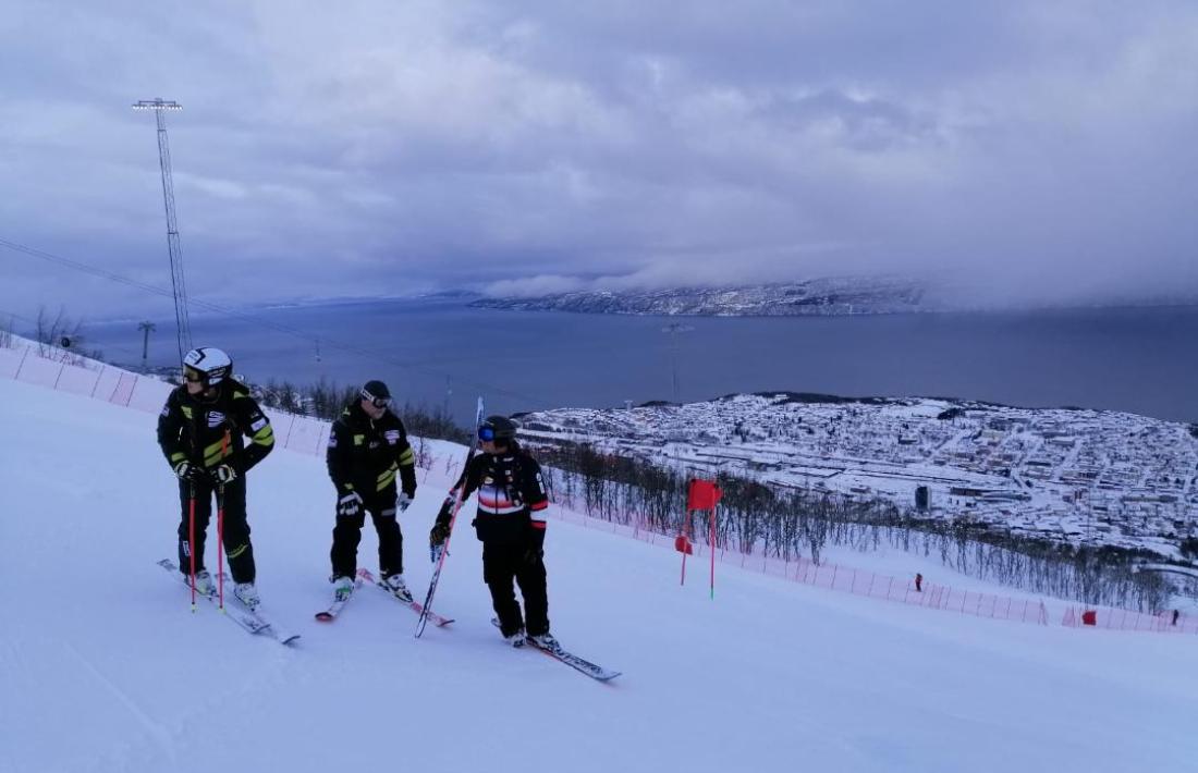 ‘Cande’ Moreno, als Campionats del Món júnior que es disputen a Narvik.