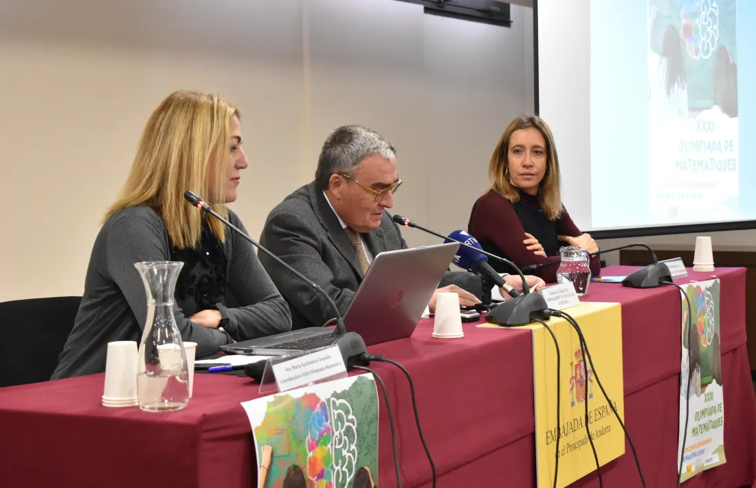 Un moment de la presentació, aquest matí.