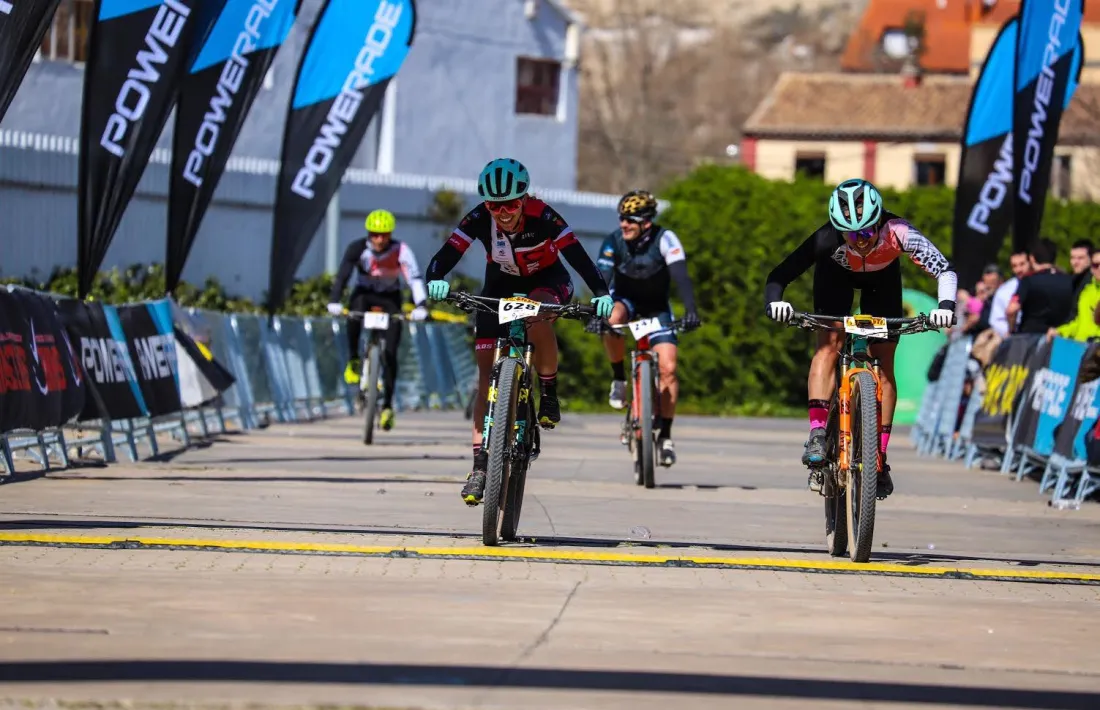 Iolanda López, a l’Aragon Bike Race.
