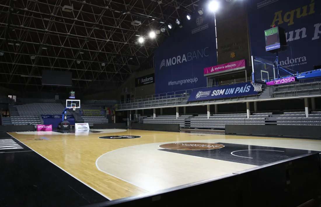 El Poliesportiu d’Andorra viurà diumenge el seu primer partit oficial de la història a porta tancada a causa del coronavirus.