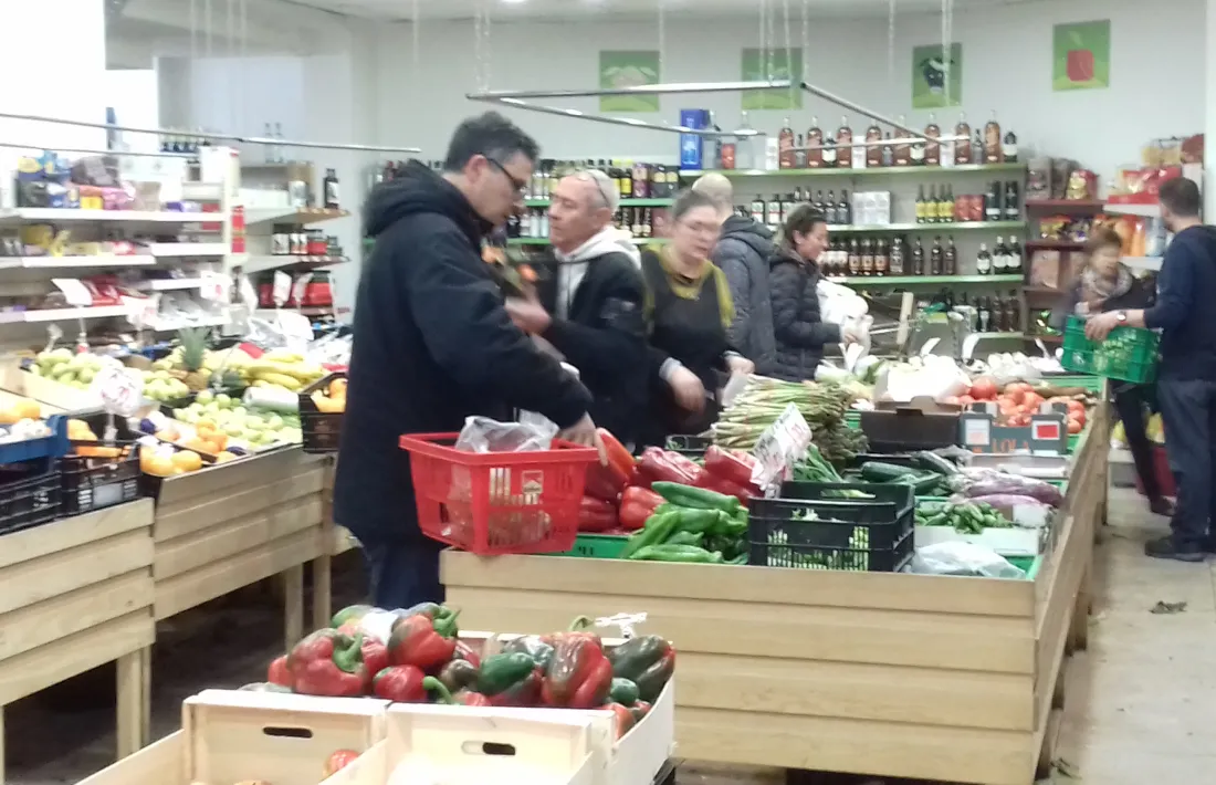 Al Punt Fresc han venut avui 1.700 quilos de patata.