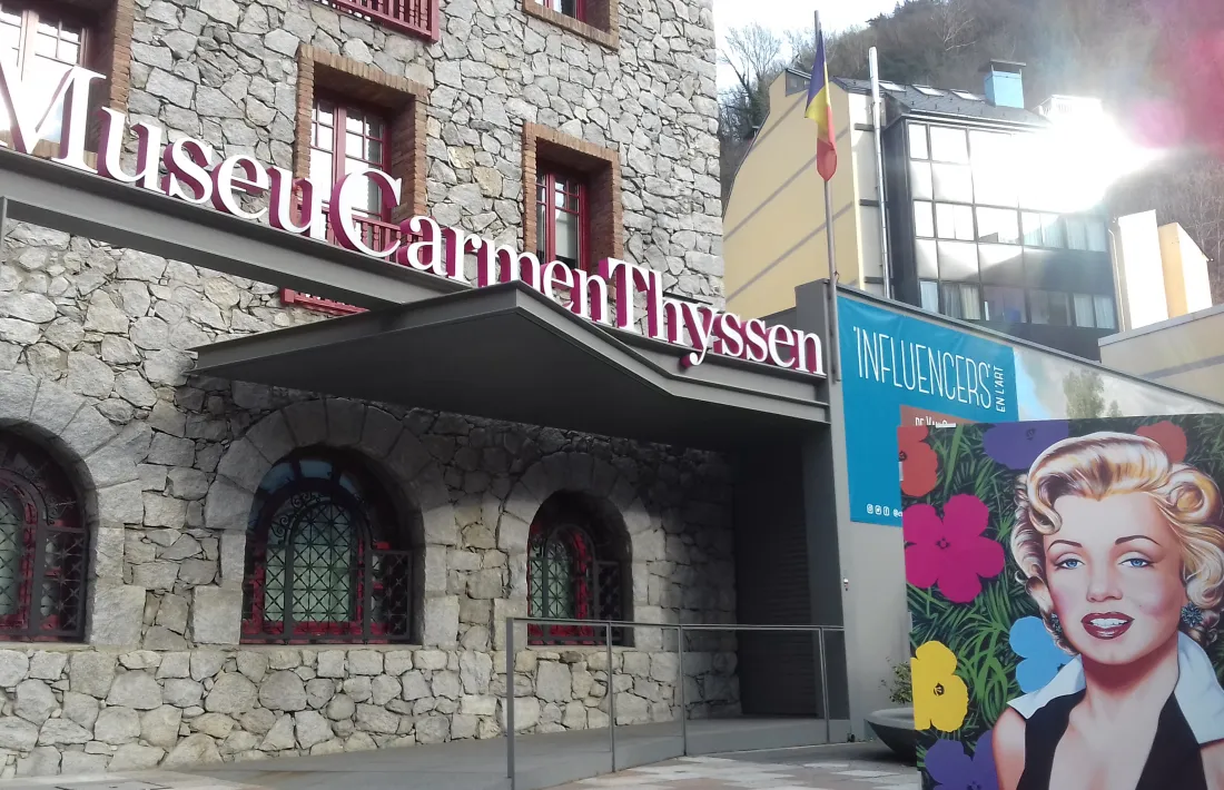 Mairlyn sempre riu però el Thyssen està tancat des d'ahir.