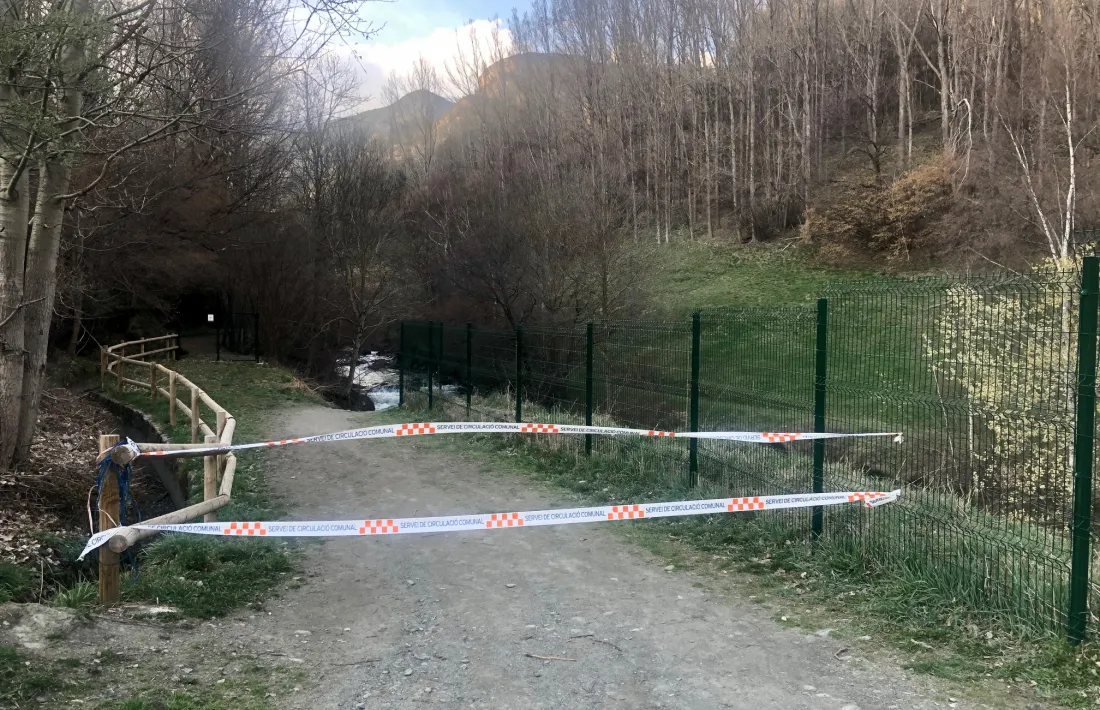La Massana tanca el camí ral