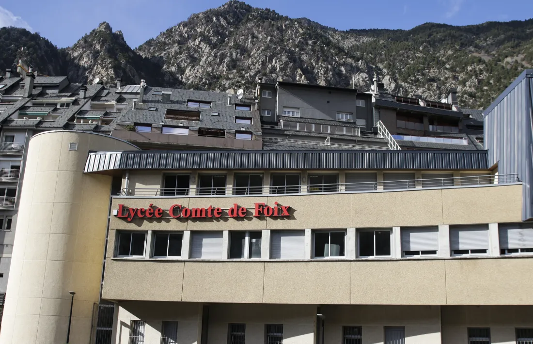 Les instal·lacions del Lycée Comte de Foix. 