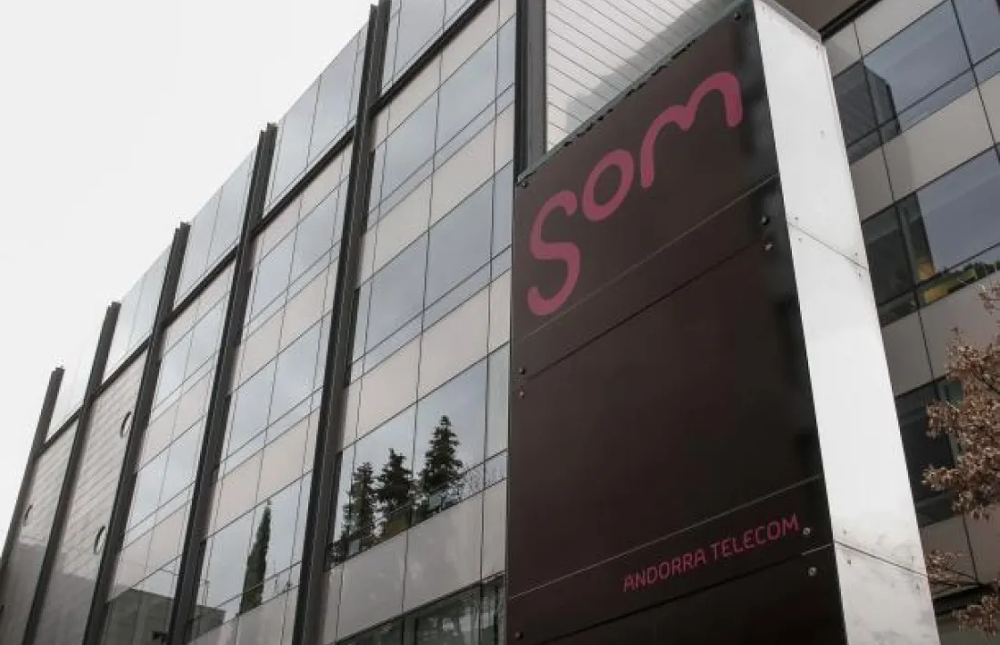 Instal·lacions d'Andorra Telecom a Santa Coloma.