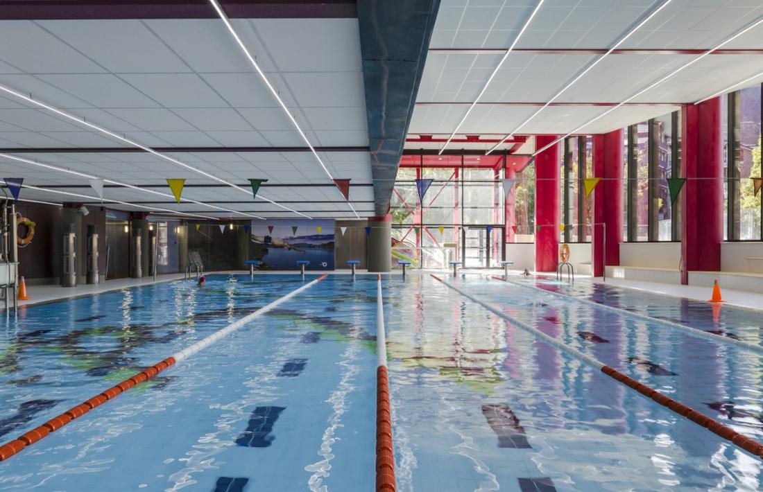 Les piscines del Centre Esportiu Ordino (CEO).