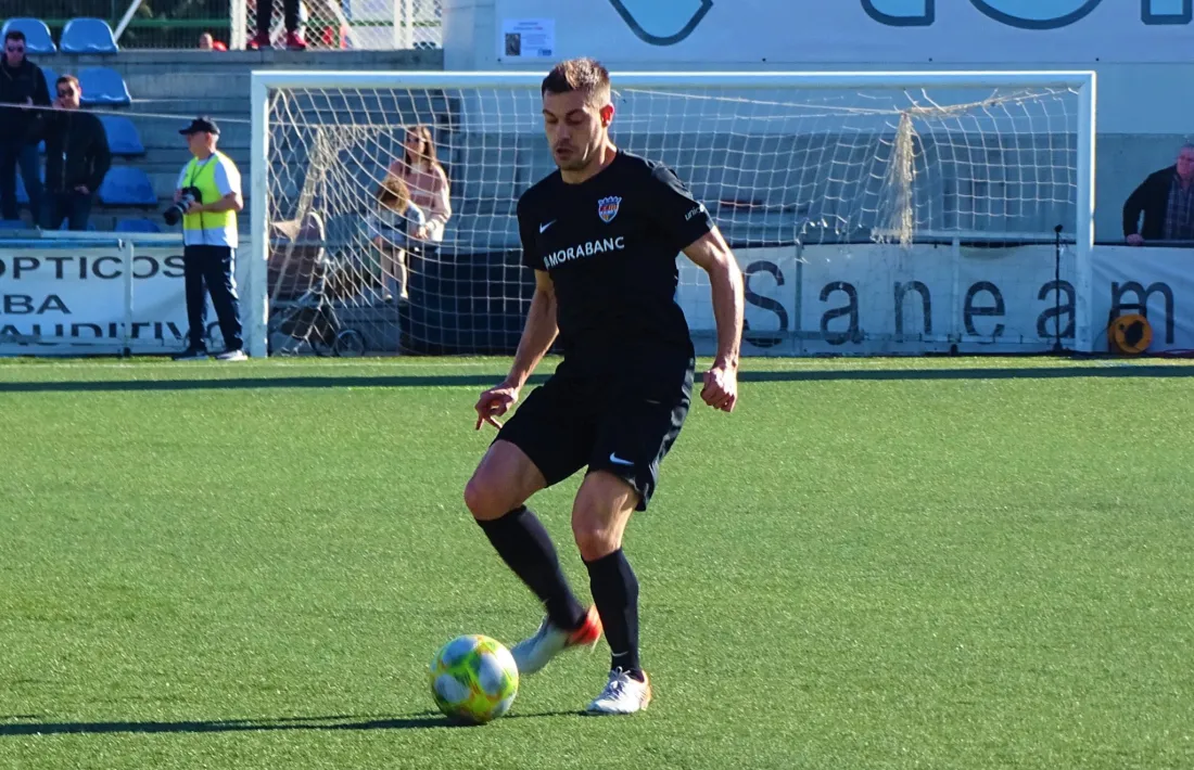 Javi Martos, amb l’FC Andorra.