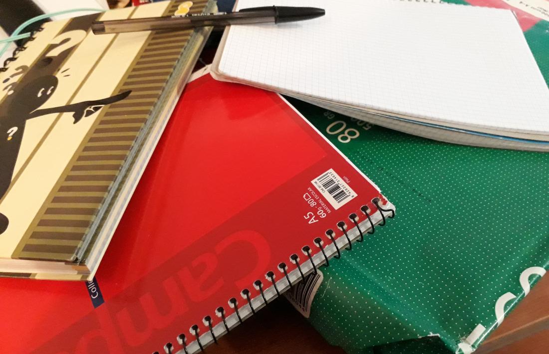 Material de papereria.
