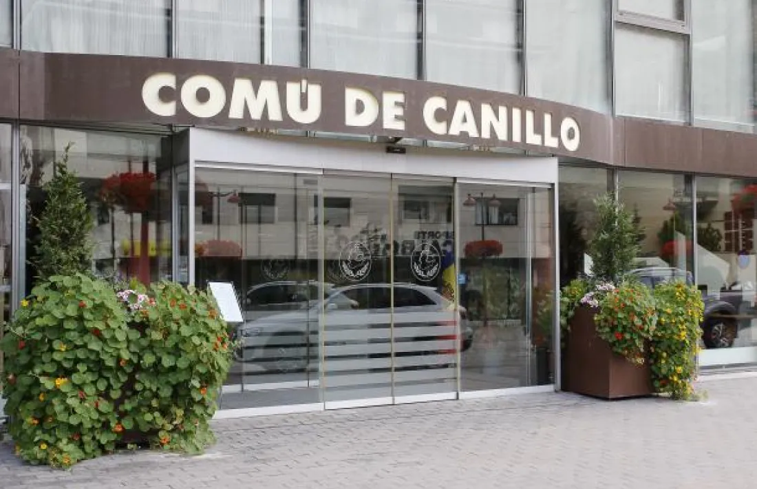 Façana del Comú de Canillo.