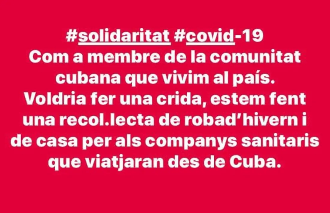 Missatge de la campanya.