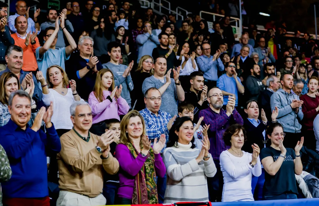 El BC MoraBanc té un gest per 'aplaudir'.