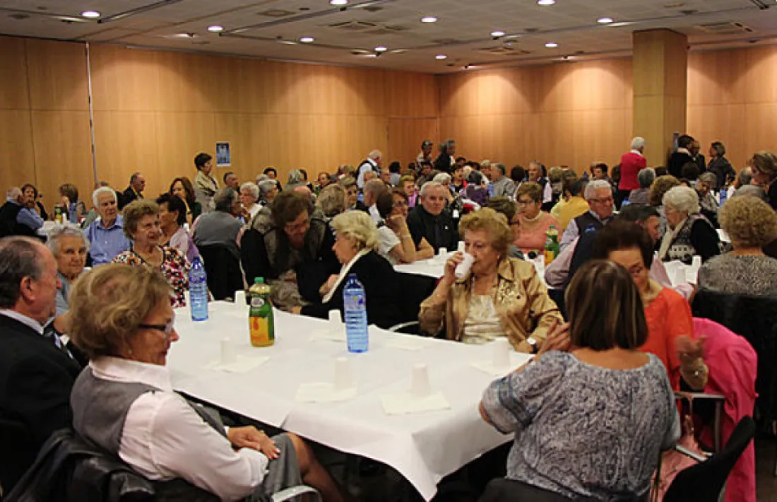 Un instant d'una assemblea de la Federació de Gent Gran.